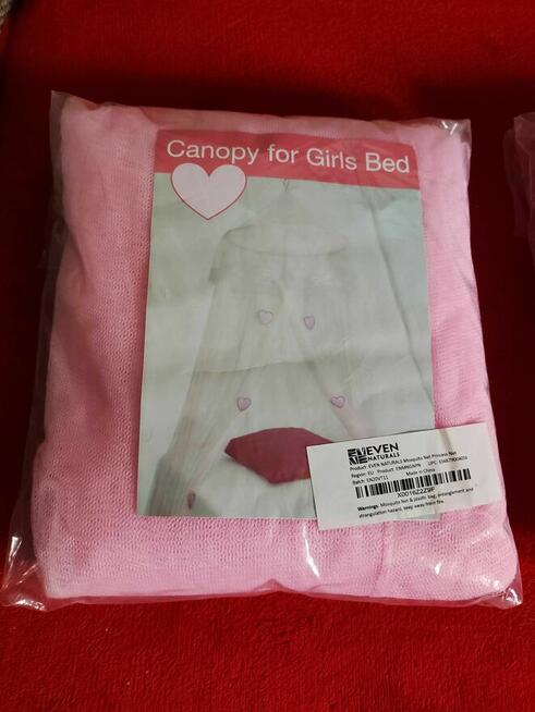 Moskitiera Moskitiera Baldachim różowa Dla Dziecka nad łóżko