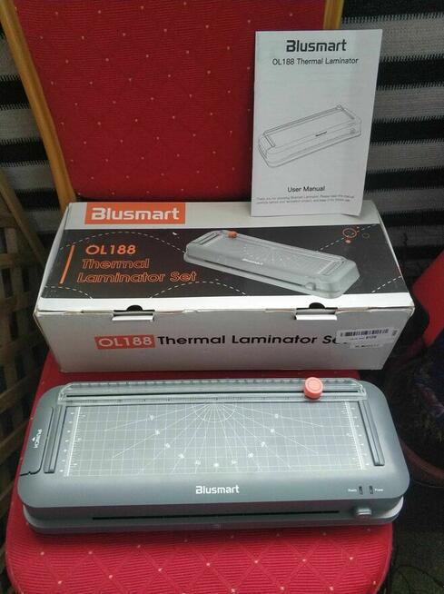 Laminator Urządzenie do Laminowania Gilotyna papier termiczn