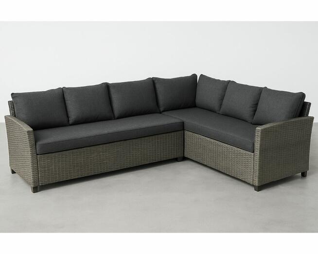 Zestaw Ogrodowy STOCKHOLM Narożnik + Stół Dostawa Gratis