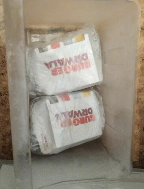 Burger Drwala chrzanowy i kurkowy