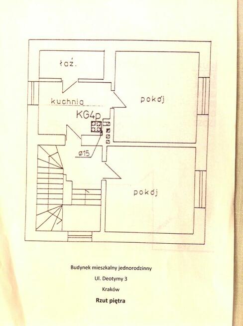 Łagiewniki - dom z trzema odrębnymi mieszkaniami