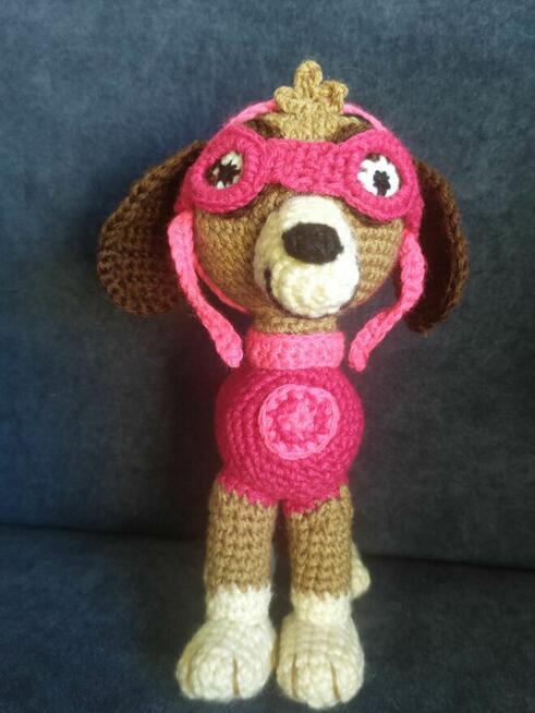 Sky Psi Patrol maskotka na szydełku