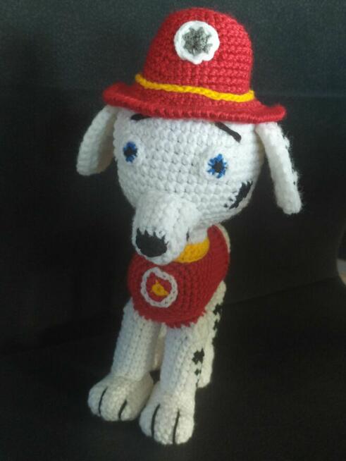 Marshall Psi Patrol maskotka na szydełku