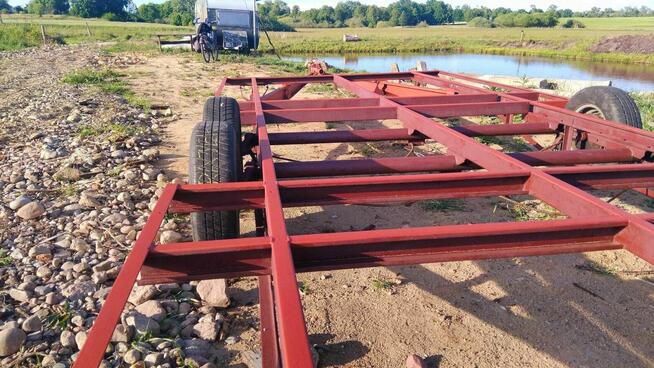 Rama podwozie przyczepy kempingowej pod zabudowę 2xoś