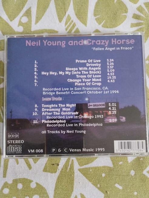 NEIL YOUNG/CRAZY HORSE - fallen angel in frisco