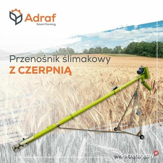 Przenośnik ślimakowy czerpią zapraszam