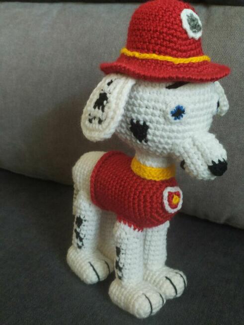 Marshall Psi Patrol maskotka na szydełku