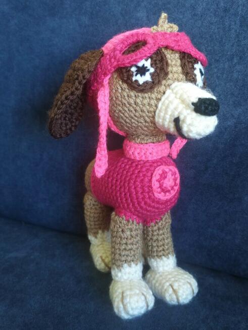 Sky Psi Patrol maskotka na szydełku