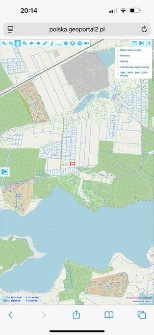 Sprzedam dzialke na Kalinie obok Gniezna, obok las i jezioro