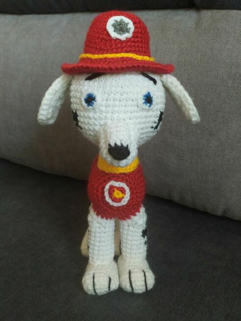 Marshall Psi Patrol maskotka na szydełku