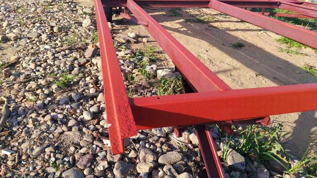 Rama podwozie przyczepy kempingowej pod zabudowę 2xoś