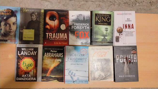 Sprzedam książki widoczne na zdjeciu