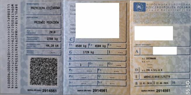 Sprzedam przyczepa ciężarowa