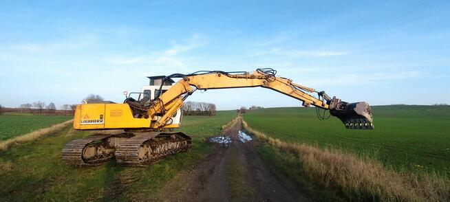 Koparka gąsienicowa liebheer 900 zamiana na koparkę kołową