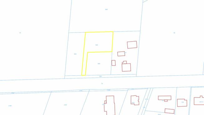 Działka budowlana Woźniki Dyrdy, Asfaltowa