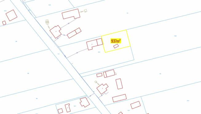 Działka budowlana Kamińsko gm. Przystajń,