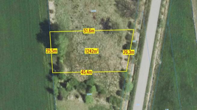 Działka budowlana Gosławice gm. Dobrodzień, Sierakowska