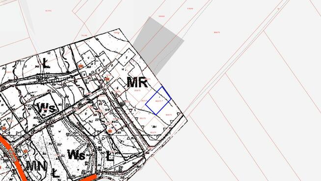 Działka budowlana Lubsza gm. Woźniki, Młynek