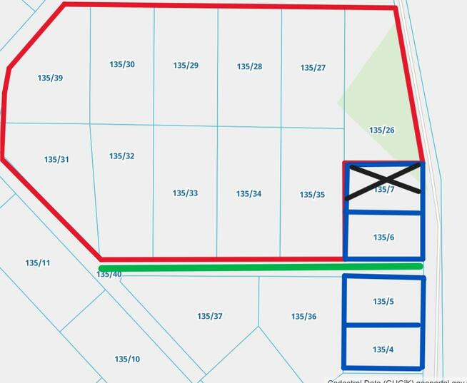 4 Atrakcyjne działki budowlane Nienwiszcz/Rogożno, 3 jeszcze dostępne