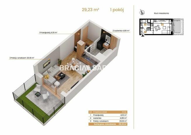 Mieszkanie Katowice Katowice, Ceglana