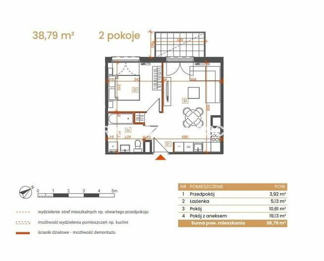 Mieszkanie Katowice Katowice, Ceglana
