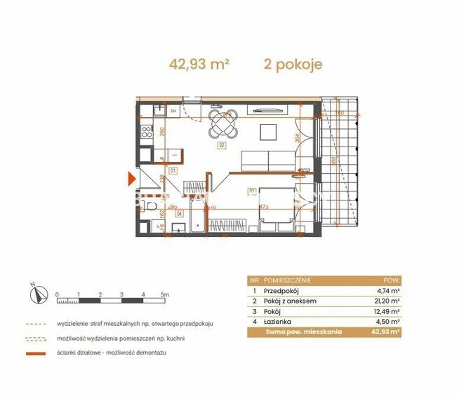 Mieszkanie Katowice Katowice, Ceglana