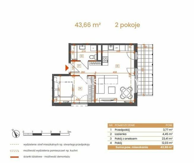 Mieszkanie Katowice Katowice, Ceglana