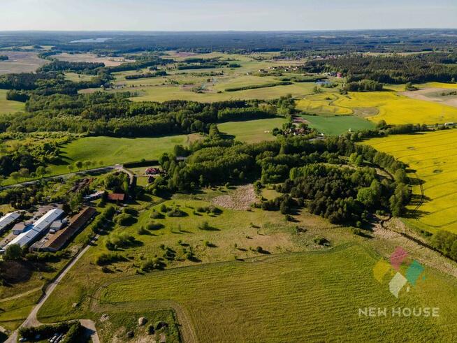 Działka nad rzeką Pasłęką