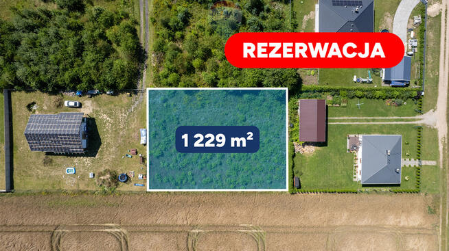 Działka w spokojnej okolicy Polanów!