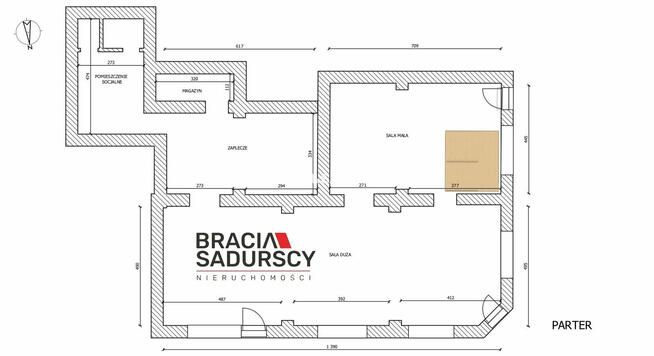 Lokal użytkowy Tarnów Centrum, Rybna