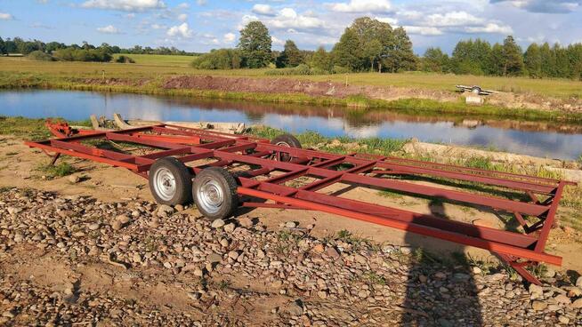 Rama podwozie przyczepy kempingowej pod zabudowę 2xoś