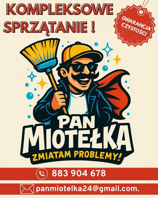 PAN MIOTEŁKA - Kompleksowe sprzątanie