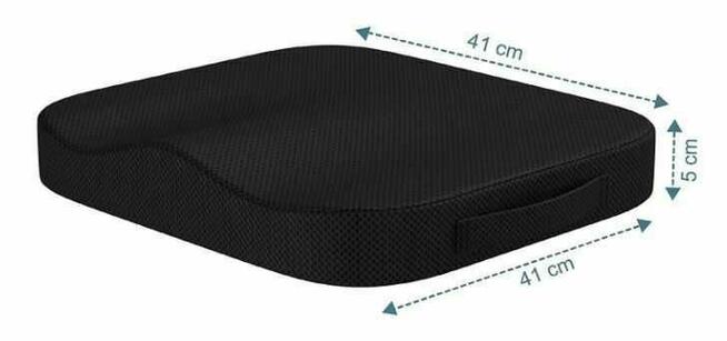 Poduszka ortopedyczna na siedzisko krzesło fotel BONMEDICO