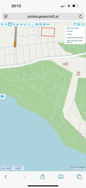 Sprzedam dzialke na Kalinie obok Gniezna, obok las i jezioro