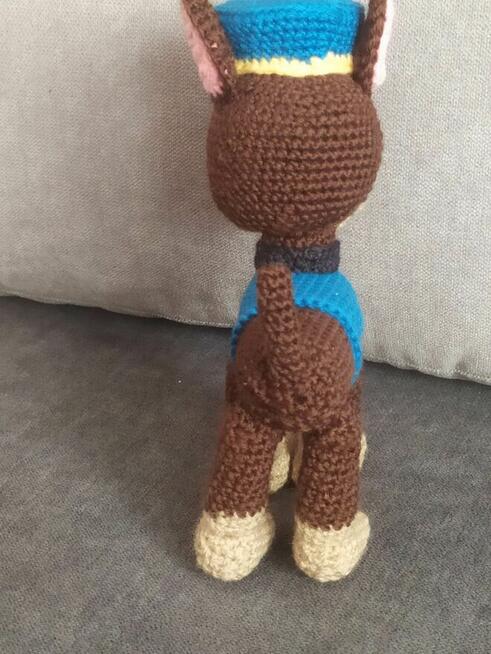 Chase psi patrol maskotka na szydełku