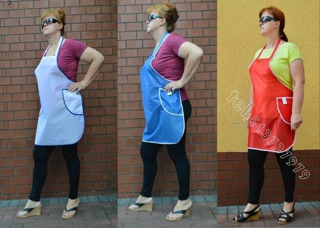 Fartuchy stylonowe Motylek cena 13,75 zł.Producent