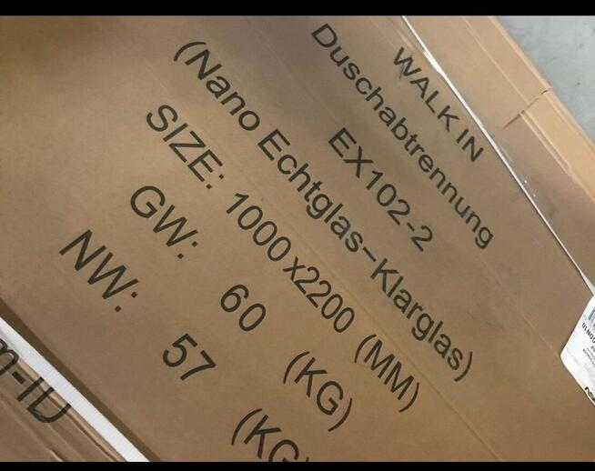 Dwie nowe szyby, komplet Kabina łazienkowa, szyby...