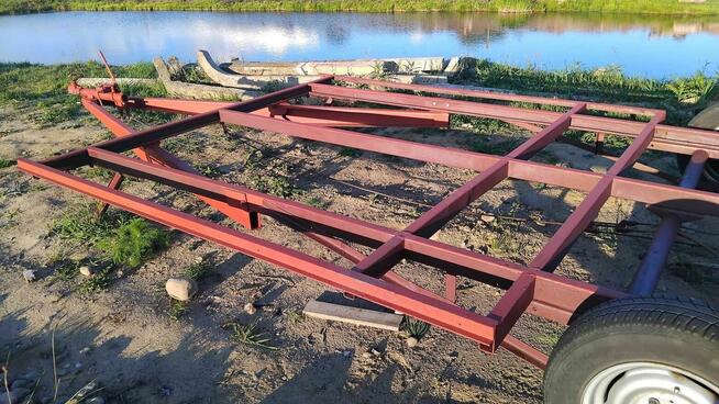 Rama podwozie przyczepy kempingowej pod zabudowę 2xoś