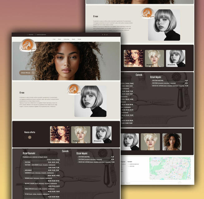 Strona Internetowa 250 ZŁ wizytówka WWW domena hosting