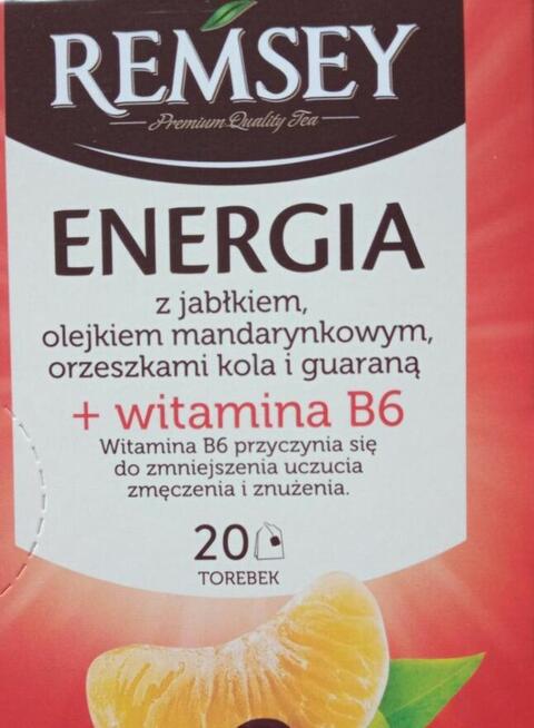 Kupię - herbata Remsey Energia