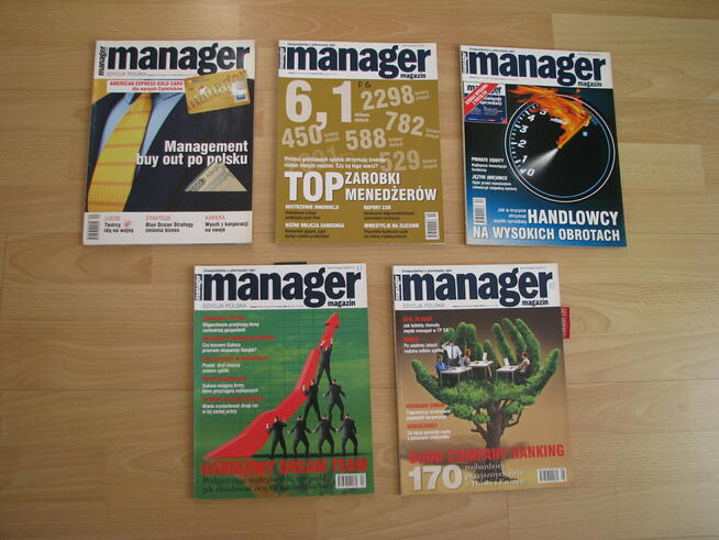 Manager Magazin – miesięcznik 2005r 2006r 2007r 2008r 2009