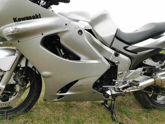 Kawasaki ZZR 1200, kufry, 2002, + 3 szyby MRA, ZX12R ZZR1200