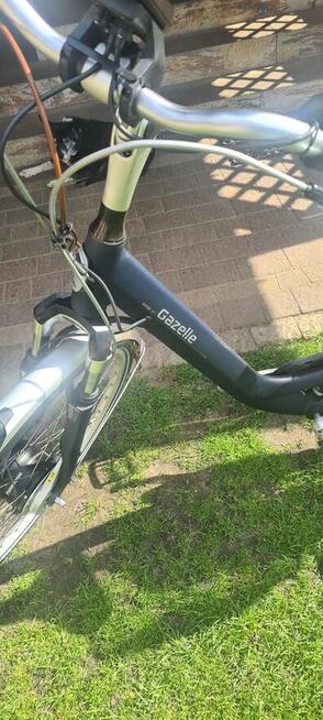 Rower gazela c7 z wspomaganie