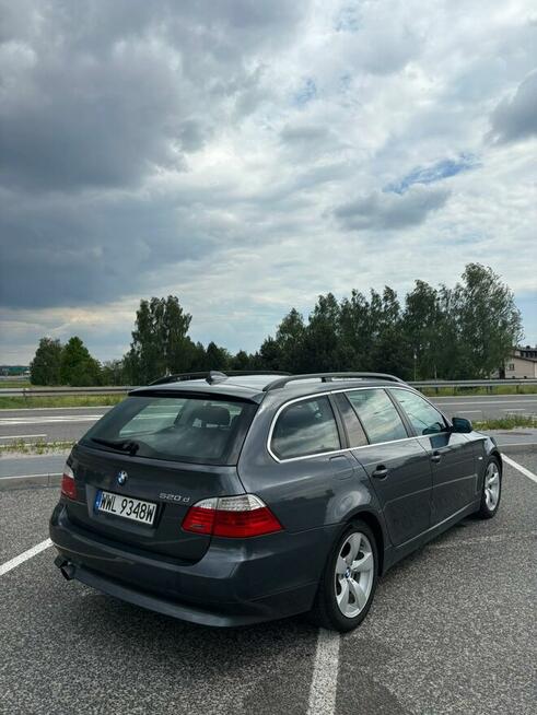 BMW seria 5E61 lift20D 177km 2008r.Automat, Skóry, Panorama