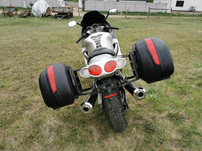 Kawasaki ZZR 1200, kufry, 2002, + 3 szyby MRA, ZX12R ZZR1200