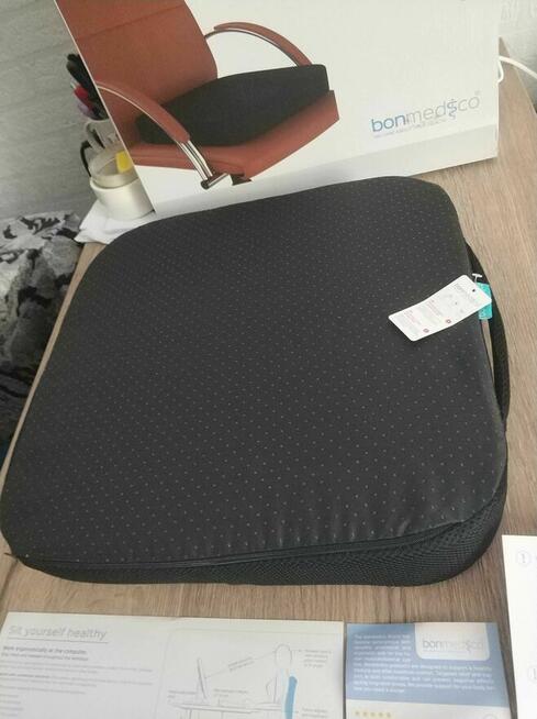 Poduszka ortopedyczna na siedzisko krzesło fotel BONMEDICO