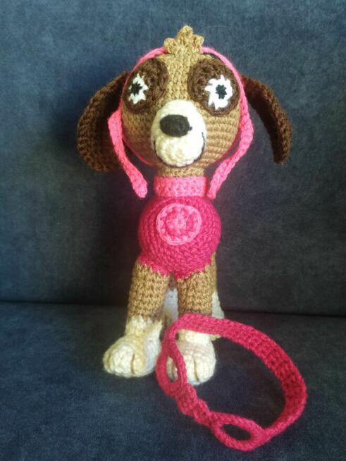 Sky Psi Patrol maskotka na szydełku