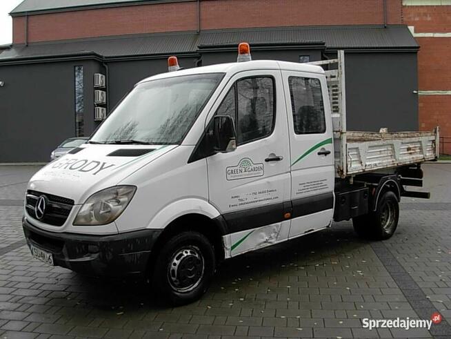 MERCEDES SPRINTER 516 CDI DOKA WYWROT hak 3,5T