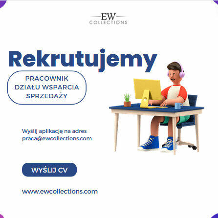 Pracownik Działu Wsparcia Sprzedaży