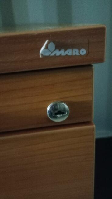 Kontenerek pod biurko MARO przybornik jezdny na kółkach